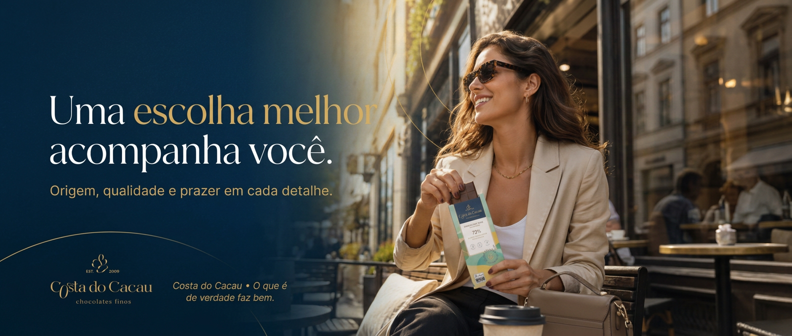 Uma escolha melhor acompanha você